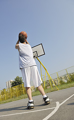 Image showing basketball player