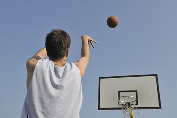 Image showing basketball player