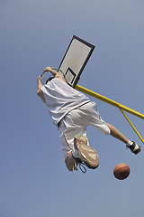 Image showing basketball player