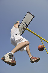 Image showing basketball player