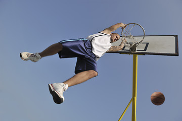 Image showing basketball player