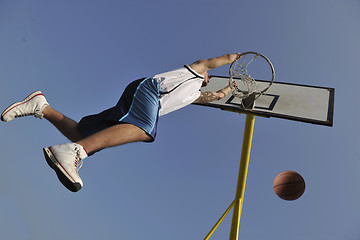 Image showing basketball player