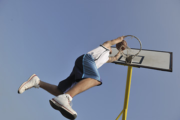 Image showing basketball player