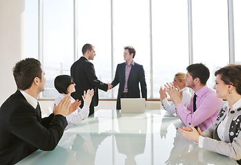 Image showing group of business people at meeting