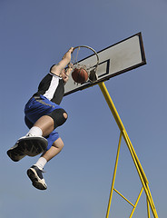 Image showing basketball player