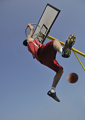 Image showing basketball player