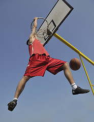 Image showing basketball player