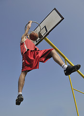 Image showing basketball player