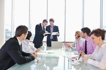 Image showing group of business people at meeting