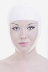 Image showing woman face surgery