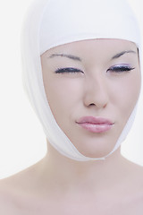 Image showing woman face surgery