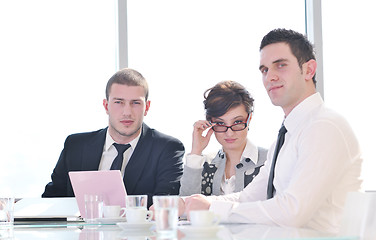 Image showing group of business people at meeting