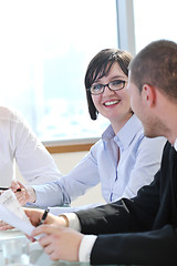 Image showing group of business people at meeting