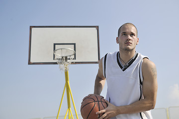 Image showing basketball player