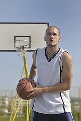 Image showing basketball player