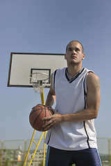 Image showing basketball player