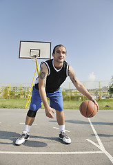 Image showing basketball player