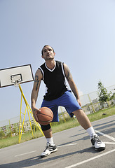 Image showing basketball player