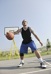 Image showing basketball player