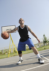 Image showing basketball player