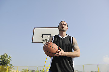 Image showing basketball player