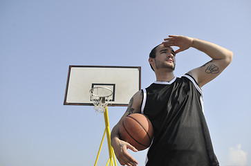 Image showing basketball player