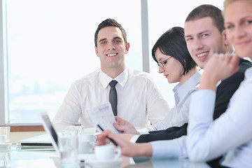 Image showing group of business people at meeting