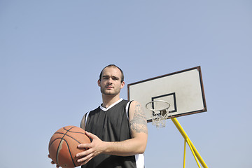 Image showing basketball player