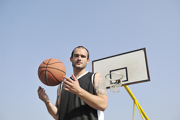 Image showing basketball player