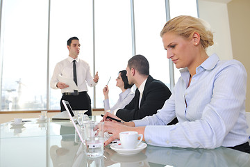 Image showing group of business people at meeting