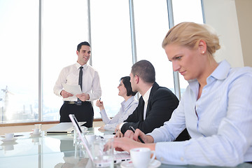 Image showing group of business people at meeting