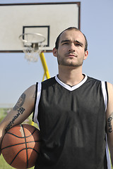 Image showing basketball player