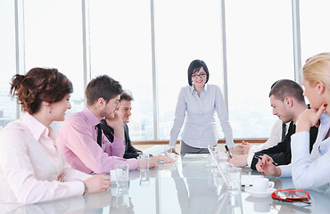 Image showing group of business people at meeting