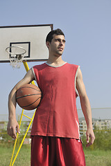 Image showing basketball player