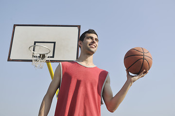 Image showing basketball player