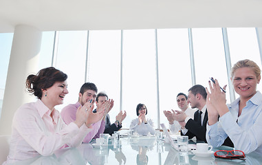 Image showing group of business people at meeting