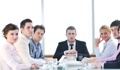 Image showing group of business people at meeting