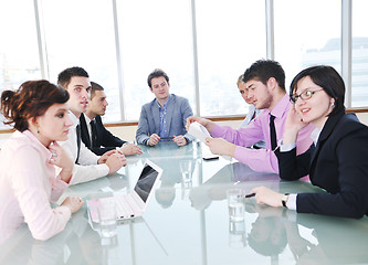 Image showing group of business people at meeting