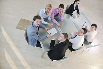 Image showing group of business people at meeting