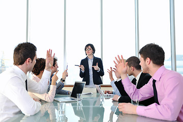 Image showing business people at meeting