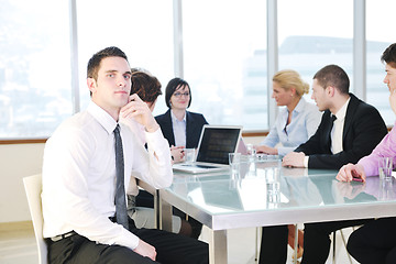 Image showing group of business people at meeting