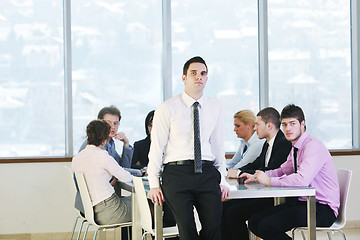 Image showing group of business people at meeting