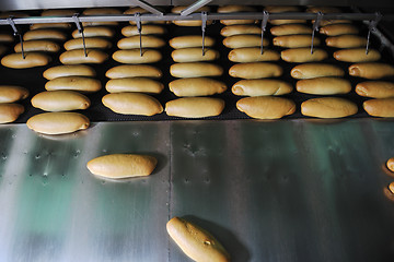 Image showing bread factory production