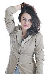 Image showing woman fashion isolated