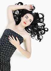 Image showing pinup fashion isolated