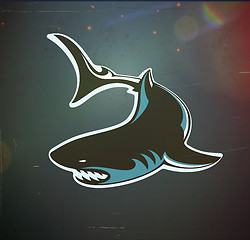 Image showing Angry shark 