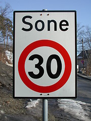 Image showing Trafic sign