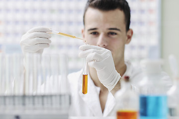 Image showing young scientist in lab