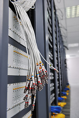 Image showing network server room