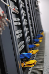 Image showing network server room